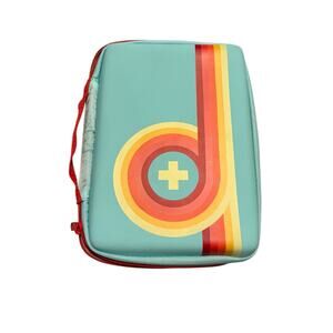 Band-Aid Build Your Own Customizable Travel First Aid Kit Red Bag EMPTY